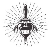 Tattoo graphic.